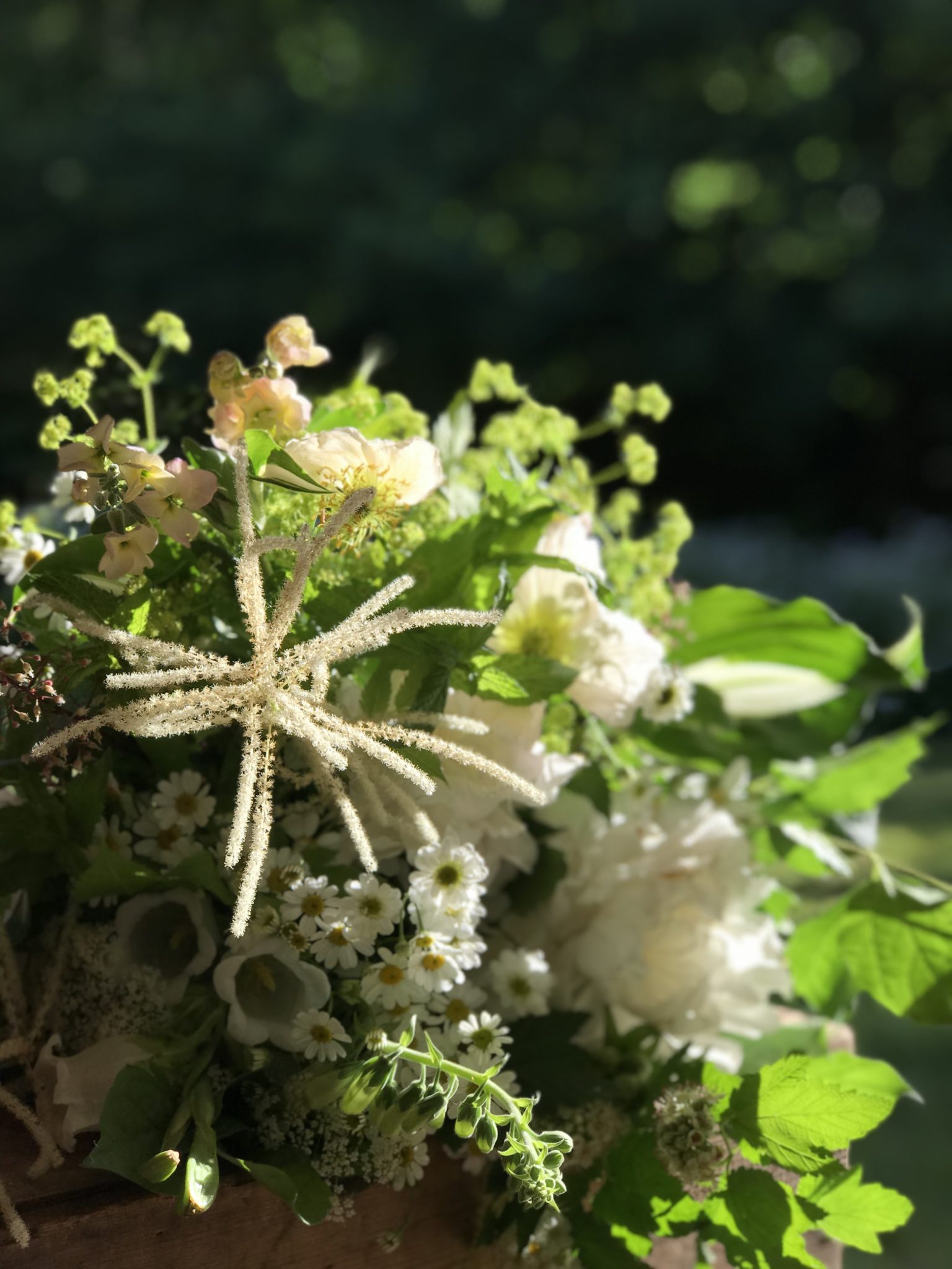 White bouquet