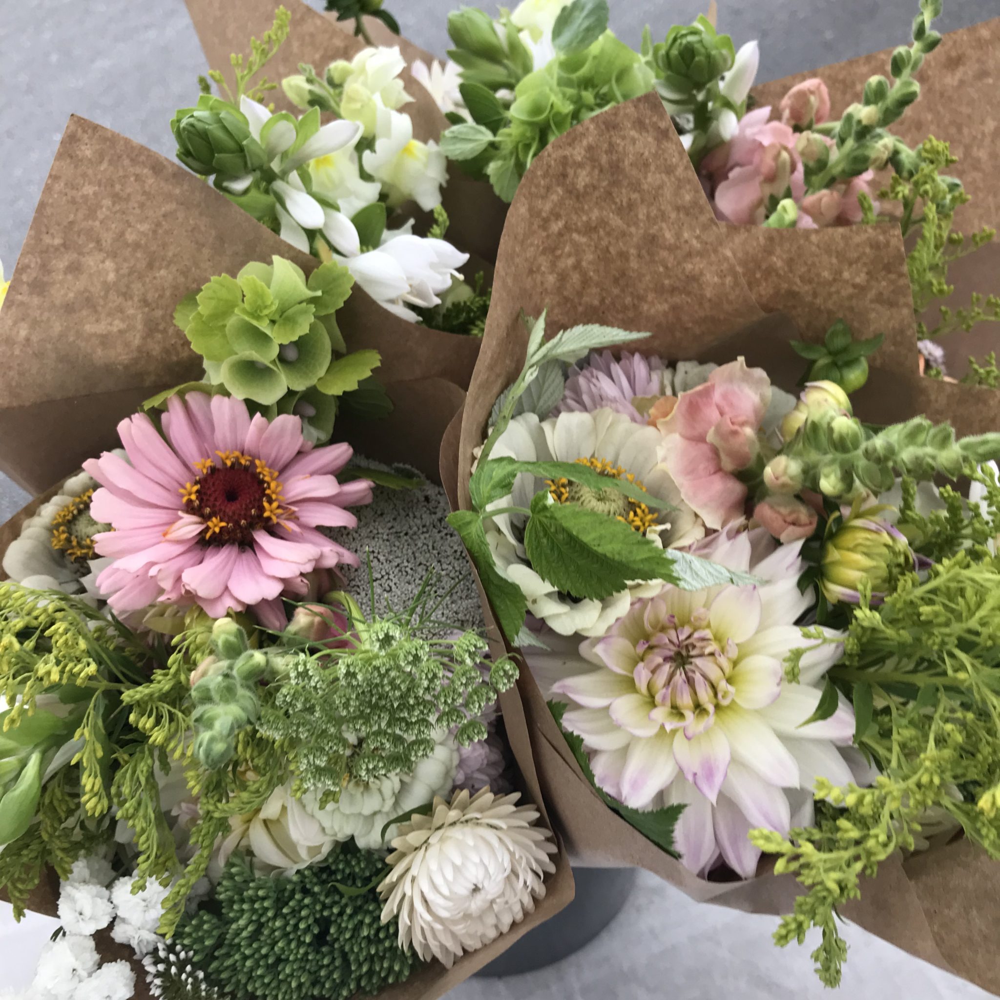 Flower Club bouquets