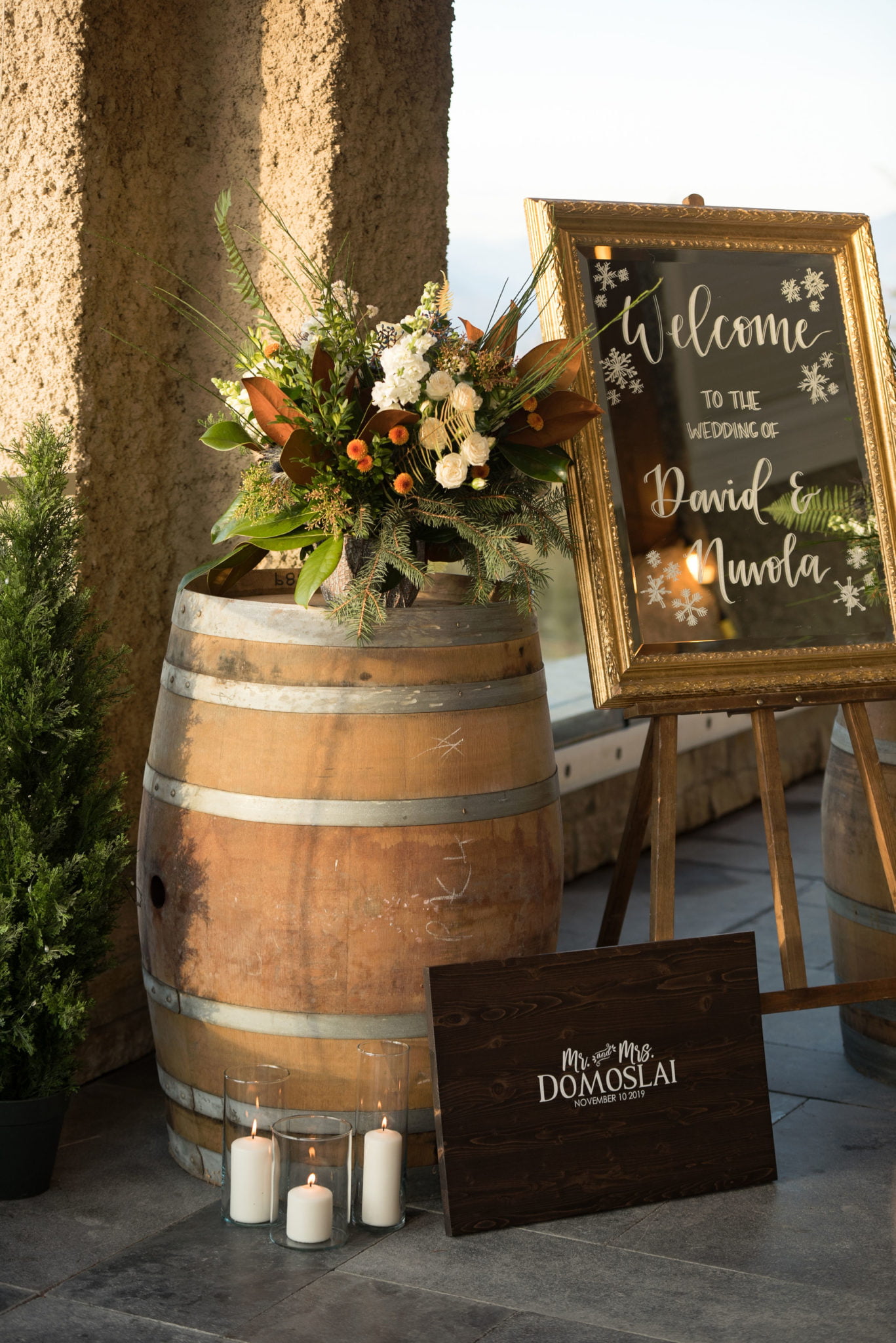 Reception table Bouquet