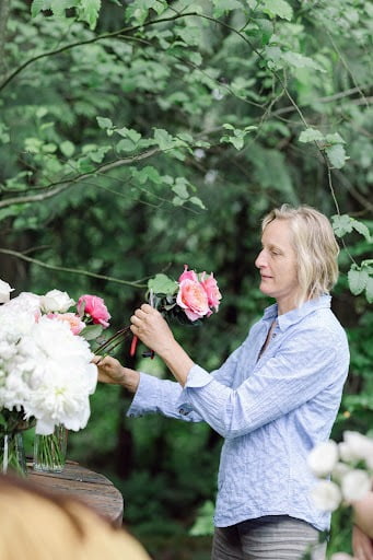 Floral designer Lexi Richards