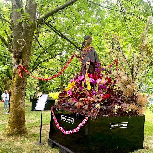Fleur de Ville Floral installation at Van Dusen Gardens